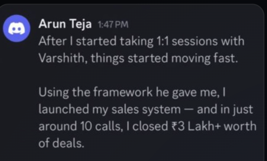 Arun Teja win screenshot