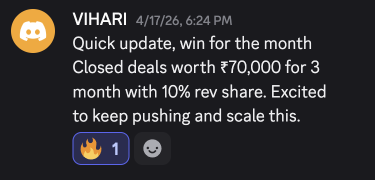 Vihari win screenshot